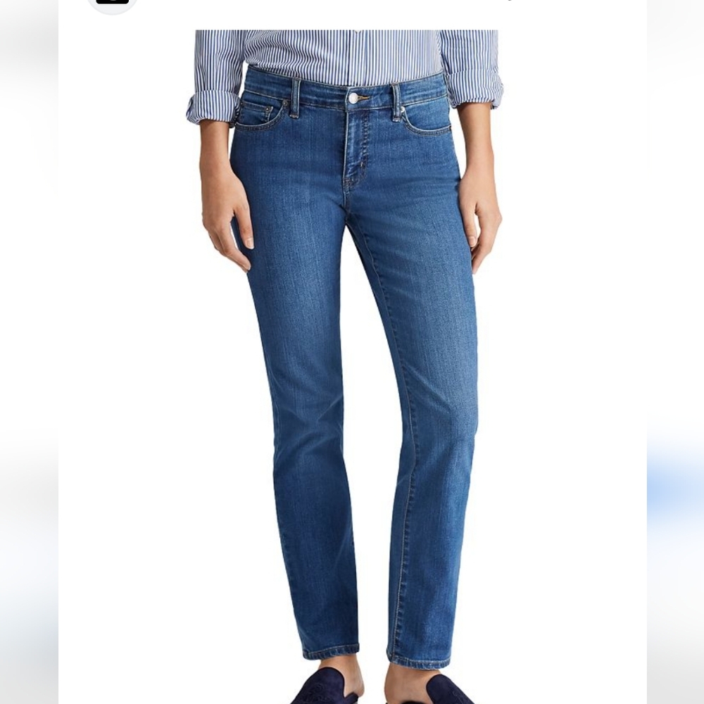 Ralph Lauren modern straight curvy jeans 10